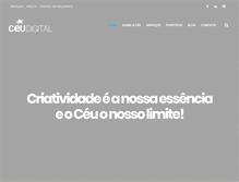 Tablet Screenshot of ceudigital.com.br